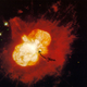 Illustration for article titled Exploding Star Could Fire a Death-Star-Like Beam of Energy Directly at Earth